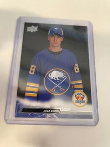 2022-23 Upper Deck Extended Jack Quinn RC Round 1 Draft Rookie #744 - Picture 1 of 2