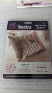 Crafters Companion Threaders NESTING CIRCLE DIES FOR FABRIC NEW - Picture 1 of 2