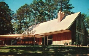 Outstanding House Northwest Section Glass Gables Atlanta GA Vintage Postcard - Picture 1 of 2