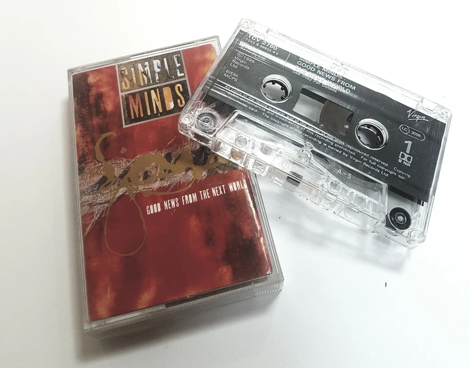 SIMPLE MINDS / GOOD NEWS FROM THE NEXT WORLD   / UK CASSETTE 1994 - Image 1 of 1