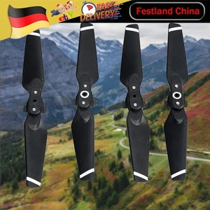 4 pezzi elica lame pieghevoli per drone DJI Spark (argento) - Foto 1 di 5