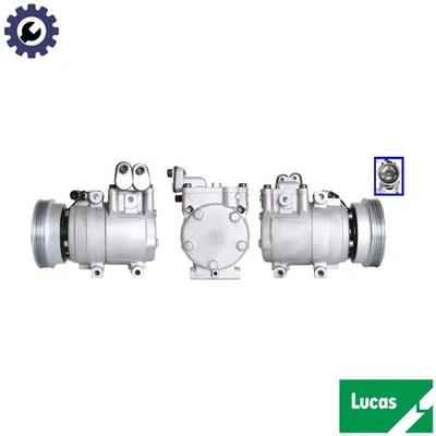 COMPRESSOR AIR CONDITIONING ACP01124 FOR HYUNDAI D4FA 1.5L 4cyl TB - Image 1 of 4