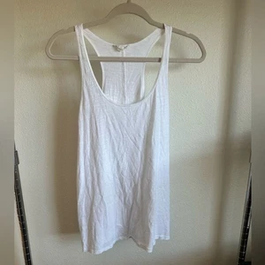 EILEEN FISHER Off White Racerback Tank Top - Bild 1 von 10