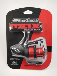 Abu Garcia Black MAX REEL BMAX 6000 Fishing New SEALED 4 bearing 5.2:1 ratio - Picture 1 of 5
