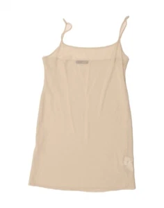 LIU JO Womens Cami Top IT 46 Large Beige Polyester BT38 - Picture 1 of 3