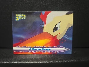 Topps Pokemon La Película 2000 A Narrow Escape #53 Non Holo Etiqueta Azul LP - Imagen 1 de 3