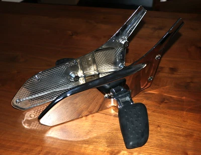 Reposapiés de pasajero BMW K1200LT reposapiés / montaje en placa - derecha e izquierda - cromo Foto 1 de 4