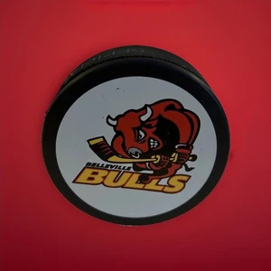 Disco de juego oficial Belleville Bulls OHL - Vegum Eslovaquia - Logo OHL trasero - Imagen 1 de 7