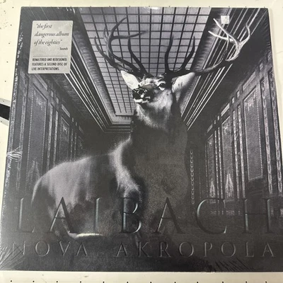 Laibach - Nova Akropola [New Silver/Black Vinyl 2 LP] RSD Remastered - Image 1 of 3