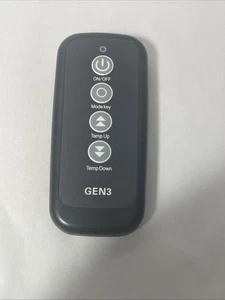 Remote Control for EdenPURE GEN3 Heater RPE1325 A5275 RPE1325A5275 Tested - Picture 1 of 3