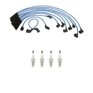 NGK 7mm Wire Set 4 Nickel Spark Plug Kit For Nissan 200SX Base L4 2.0L 1979 - Picture 1 of 1