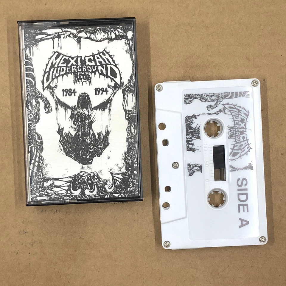 MEXICAN UNDEGROUND METAL Cassette Tape Death Metal REBORN FROM ASHES LIMITED ED Foto 1 de 4