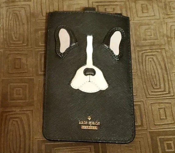  Bolso Smartphone Kate Spade New York Bulldog Francés Falta Cadena Foto 1 de 4