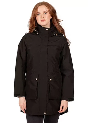 Trespass Lyrics Rainwear Jacket TP75 Black   UK Extra Large  XL       (ccn-59) - Image 1 of 2