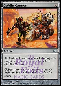 Goblin Cannon 1x FOIL 5DN MTG Fifth Dawn Uncommon MINT artifact - Picture 1 of 1