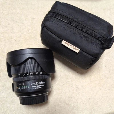 Canon EF-S 15-85mm f/3.5-5.6 IS USM Ultrasonic Zoom Lens SELP18105G 72mm - Image 1 of 4