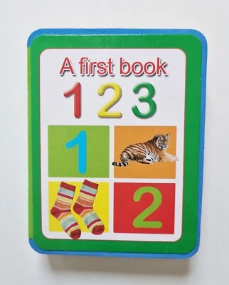 Number Practice Book Count Beginner Preschool Small Carry Girl 1 2 3 Multi Color - Image 1 of 4