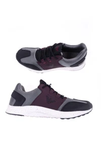 Armani Jeans AJ Shoes Sneaker Leather Man Greys 9350376A438 2842 Sz.40 MAKEOFFER - Picture 1 of 12