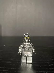 Big Kid Brix Custom Lego Silver Chrome Protocol Droid EXCLUSIVE LIMITED (C-3PO) - Picture 1 of 4