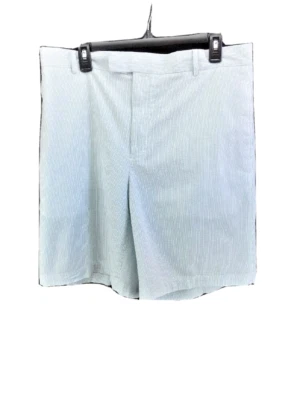 GREG NORMAN GOLF TENIS BERMUDAS PANTALONES CORTOS HOMBRE TALLA 36 AZUL BLANCO Foto 1 de 4