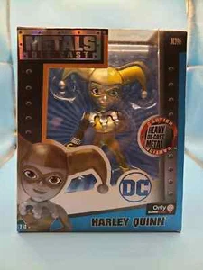 DC Universe Metals Druckguss GOLD HARLEY QUINN 2,5" Figur Jada versiegelt - Bild 1 von 4
