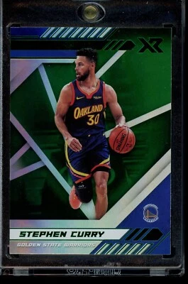 Panini Chronicles XR 2020-21 Green Golden State Warriors 282 Stephen Curry Foto 1 de 2