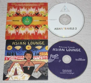 ASIAN LOUNGE / ASIAN TRAVELS 2 (2 x Promo CD Sampler) Both NM - Picture 1 of 3