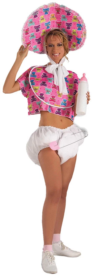 Big Baby Kit Pin Rosa Gran Tamaño y Chupete Jumbo Con Pañal Foro Novedades Foto 1 de 1