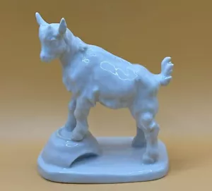 Vintage Meissen Blanc de Chine Goat Figurine by Erich Hösel - Picture 1 of 13