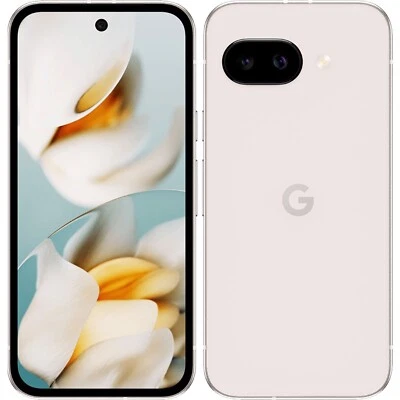 Google Pixel 9a 5G Porcelain 128GB + 8GB Dual-SIM Factory Unlocked GSM NEW - Image 1 of 3