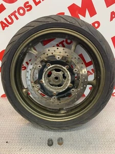 YAMAHA XJ6 DIVERSION FRONT WHEEL COMPLETE 120/70/17 2010 XJ6 BREAKING BK060 - Picture 1 of 12