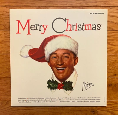 Bing Crosby - Merry Christmas LP MCA Records MCA-15024 1980 Pressing VG+ - Изображение 1 из 4