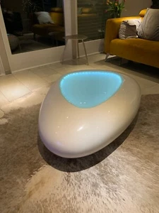 couchtisch weiß hochglanz modern - Bild 1 von 3