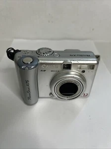 Canon PowerShot A75 3.2 MP Digital Camera Silver Not Working No Display - Picture 1 of 11