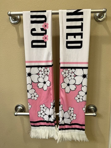 DC UNITED 2023 SEASON TICKET MEMBER SCARF Cover