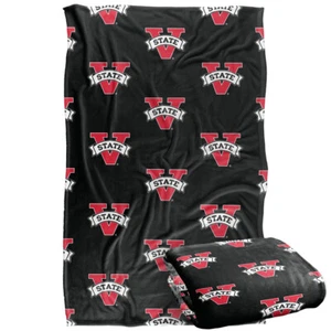 Valdosta State University Logo Pattern Silky Touch Super Soft Throw Blanket - Picture 1 of 8