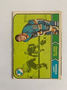 1968-69 O-Pee-Chee #115 Larry Keenan - St. Louis Blues (INV.D1)