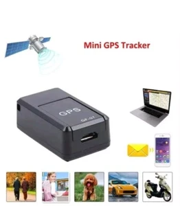 GPS Tracker Mini Echtzeit Versteckter Spion Auto Fahrzeuge Kinder Ortungsgerät Magnet - Bild 1 von 8