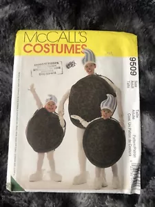 McCalls 9509 Oreo Cookie Kostüm Muster ERWACHSENE Größe Small Medium Large UNGESCHNITTEN - Bild 1 von 3