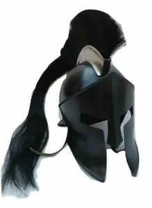 Mittelalterlicher korinthischer Helm römische Rüstung griechisch spartanisch Halloween Kostüm Männer Geschenk - Bild 1 von 6