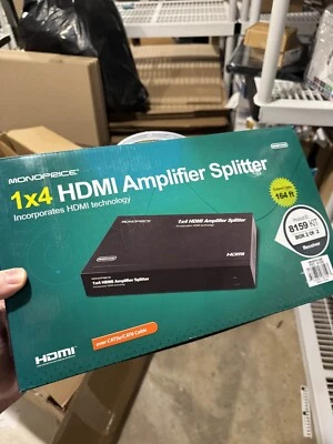 Monoprice 8159 1x4 HDMI Amplifier Splitter RECEIVERs ONLY - READ and VIEW PHOTOS - Image 1 of 4