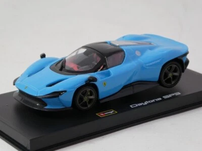 BBurago Burago Ferrari Daytona SP3 blue 1/43 18-36914LB - Immagine 1 di 4