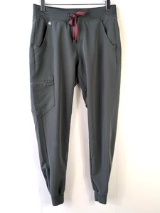 FIGS Technical Jogger Scrub Pants Damen S grün Kordelzug Taschen Stretch - Bild 1 von 10