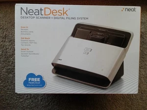 Neat Desk ND-1000 Desktop Scanner & Digital Filing System- NEW/UNSEALED - Picture 1 of 12