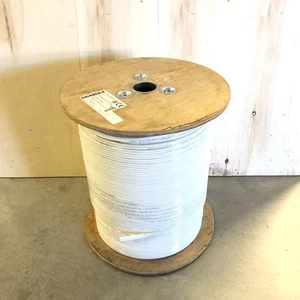 500M Drum CAT6 Network Cable Duplex, Dual, Double White U/UTP Dca LSZH 2x4P - Afbeelding 1 van 3