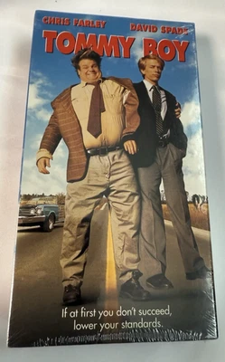 Classic "Tommy Boy" VHS Sealed New Paramount 1995 Watermarked Chris Farley - Image 1 of 4