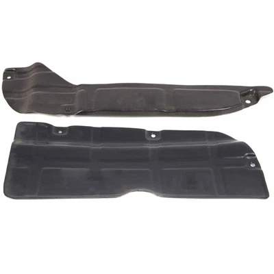 Juego de 2 protectores contra salpicaduras de motor sedán trasero del lado del conductor y del pasajero para Kia Par Foto 1 de 4