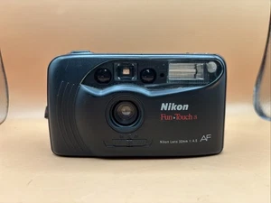 Nikon Fun Touch 3 AF Point And Shoot 32mm Film Camera Nikon Lens 32mm 1:4.5 - Picture 1 of 10