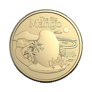 2025 $1 Uncirculated Coin " The Big Mango " from the Aussie Big Things - Picture 1 of 3