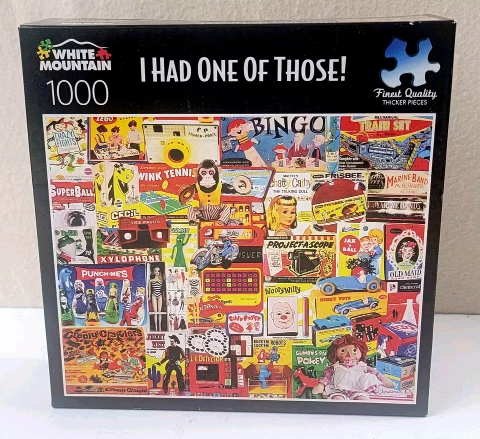 White Mountain Puzzles I Had One of Those Jigsaw Puzzle 1000 Piece